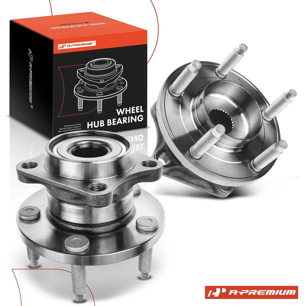 2X Rear Wheel Hub & Bearing Assembly for Ford Edge, Lincoln MKX (2007–2010)