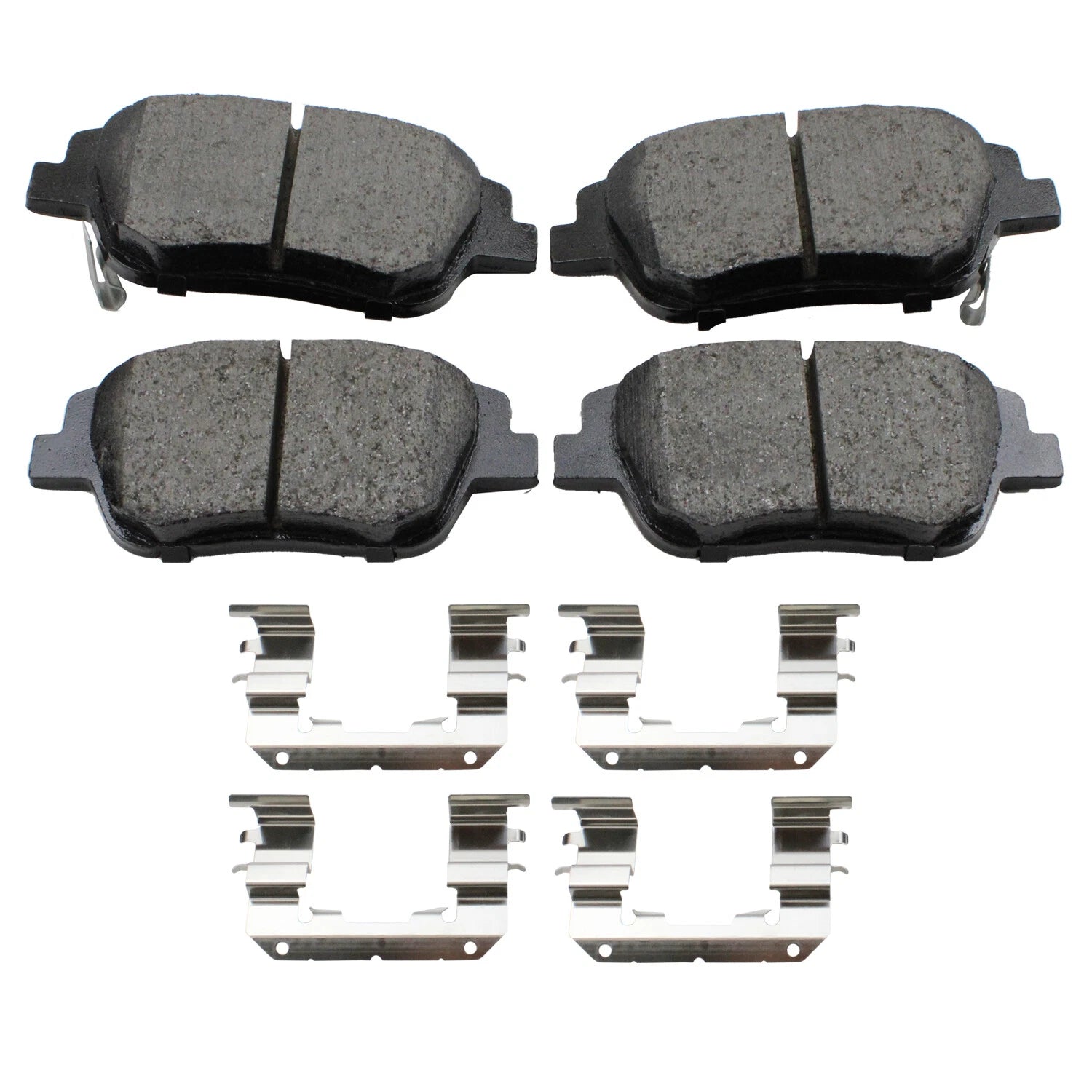 Front ProAct Disc Brake Pads Akebono ACT1444 for Hyundai Sonata Kia Optima (2011–2019)