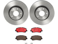 Front Brake Pad and Rotor Kit for Mazda CX-5 (2013–2015) QN422SX