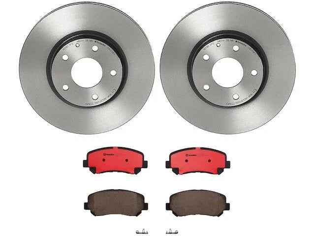 Front Brake Pad and Rotor Kit for Mazda CX-5 (2013–2015) QN422SX
