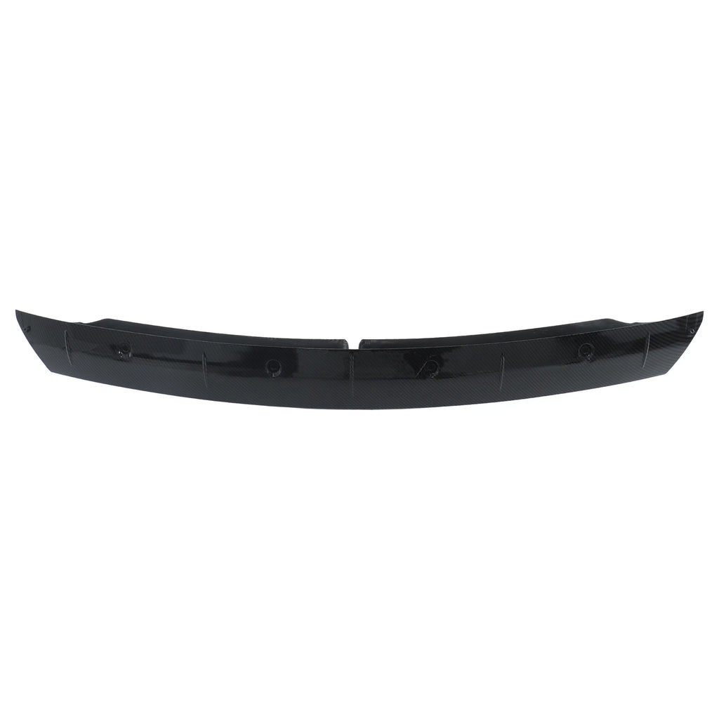 Front Bumper Lip Spoiler for Tesla Model Y (2020-2024) Carbon Style ABS