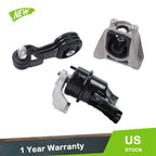 3X Engine Motor Auto Trans Mounts for Honda Civic 1.3L (2006–2011)