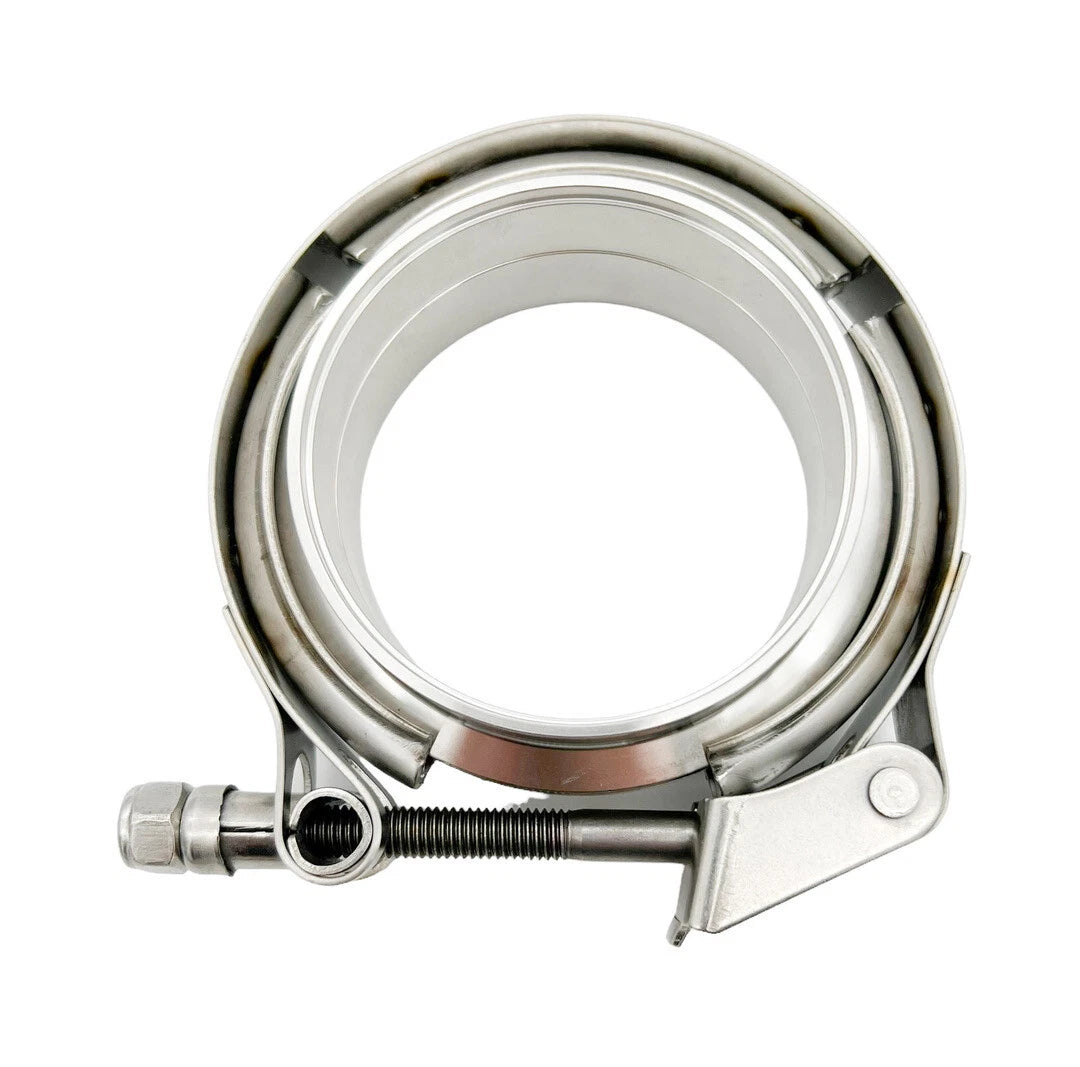 Quick Release V-Band Clamp Stainless Steel With Flanges for Universal (2000–2025)