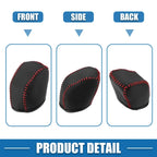 Gear Shift Lever Cover Trim for Lexus NX 250 (2022-2023) Black Red Stitches