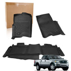 3D Molded Car Floor Mats for Ford F150 SuperCrew Cab (2004–2008)