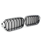 2X Front Bumper Kidney Grille Dual Slat for BMW 1 Series F20 F21 (2015–2019)