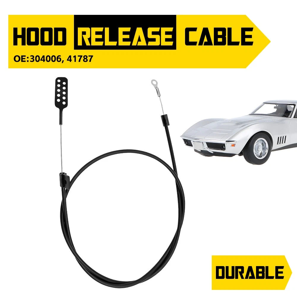 Hood Release Cable for Corvette C3 (1978–1982) 304006 41787