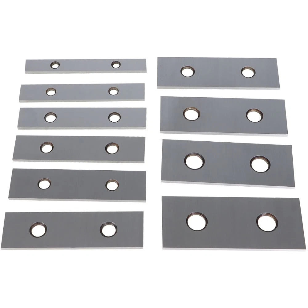 Set of 10 Precision Parallel Bars 1/8 x 4" Hardened Steel