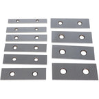 Set of 10 Precision Parallel Bars 1/8 x 4" Hardened Steel