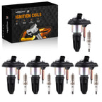 5X Ignition Coil & Spark Plug for Chevrolet Colorado GMC Canyon (2004–2006)