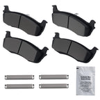 Rear Brake Pads Kit for Ford Expedition (1997–2002) Lincoln Town Car (2003–2011)