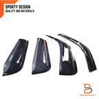 Weather Shield Window Visor Rain Guard for Ford Ranger (2006-2011)