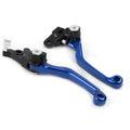 Blue CNC Pivot Brake Clutch Levers for Honda XR250 XR400 (1995-2007)