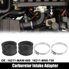 2 x Carburetor Manifold Boots Adapter for Honda VT600, 750, XL600V (1988-1998)