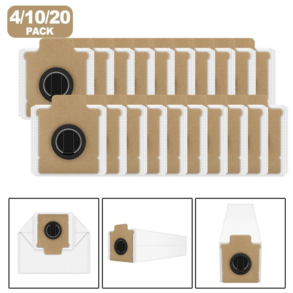 Set of 4 High Capacity Dust Bags for Dreame Z40 (2021–2023)