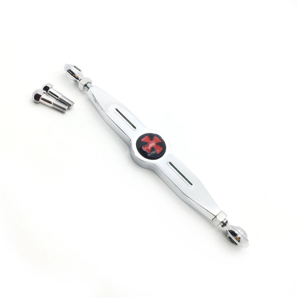Chrome Black Cross Gear Shift Linkage for Harley Seventy Two/Forty Eight (2004–2017)