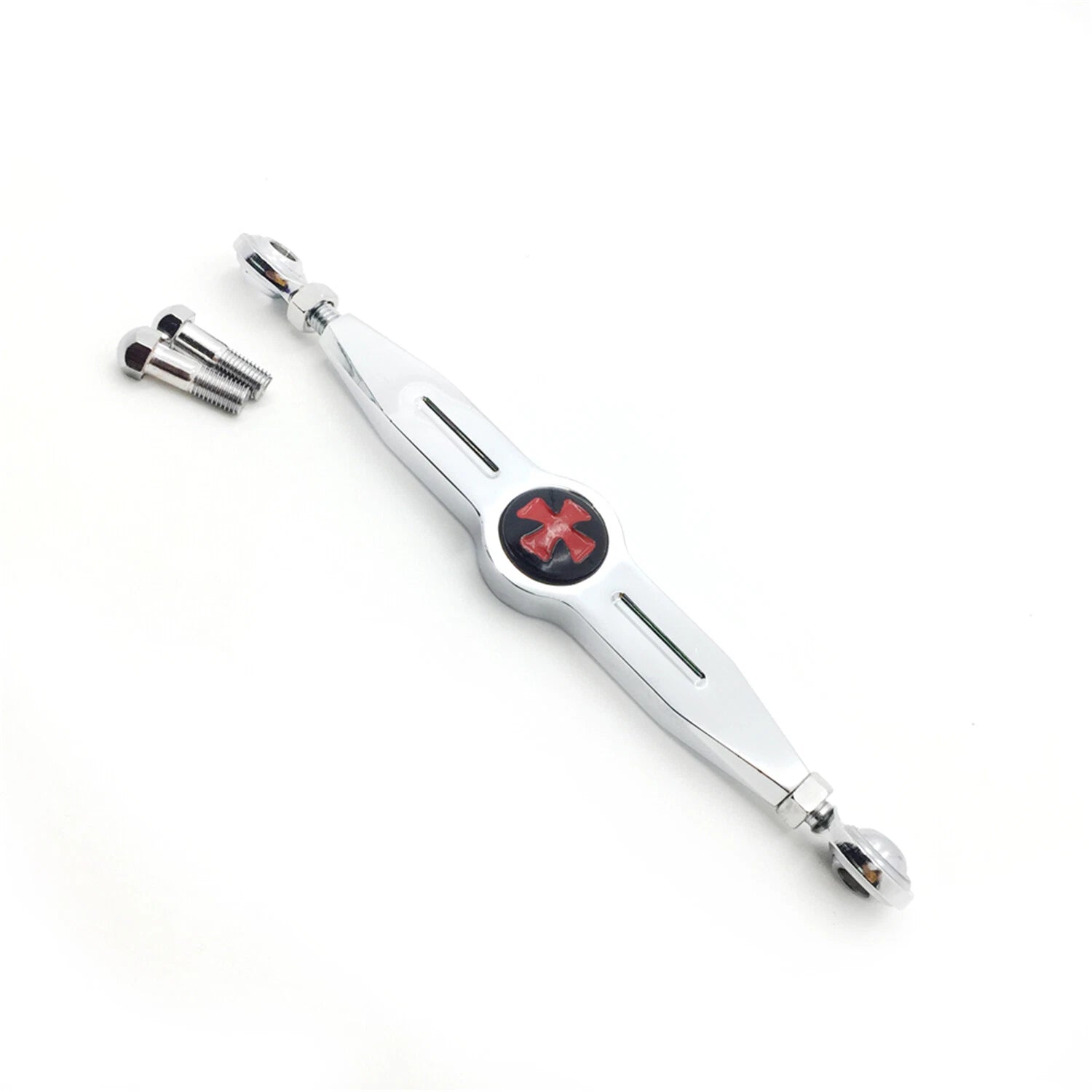 Chrome Black Cross Gear Shift Linkage for Harley Seventy Two/Forty Eight (2004–2017)
