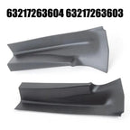 2X Heat Sink Rear Tail Light Trim for X3 F25 (2011–2017) Black