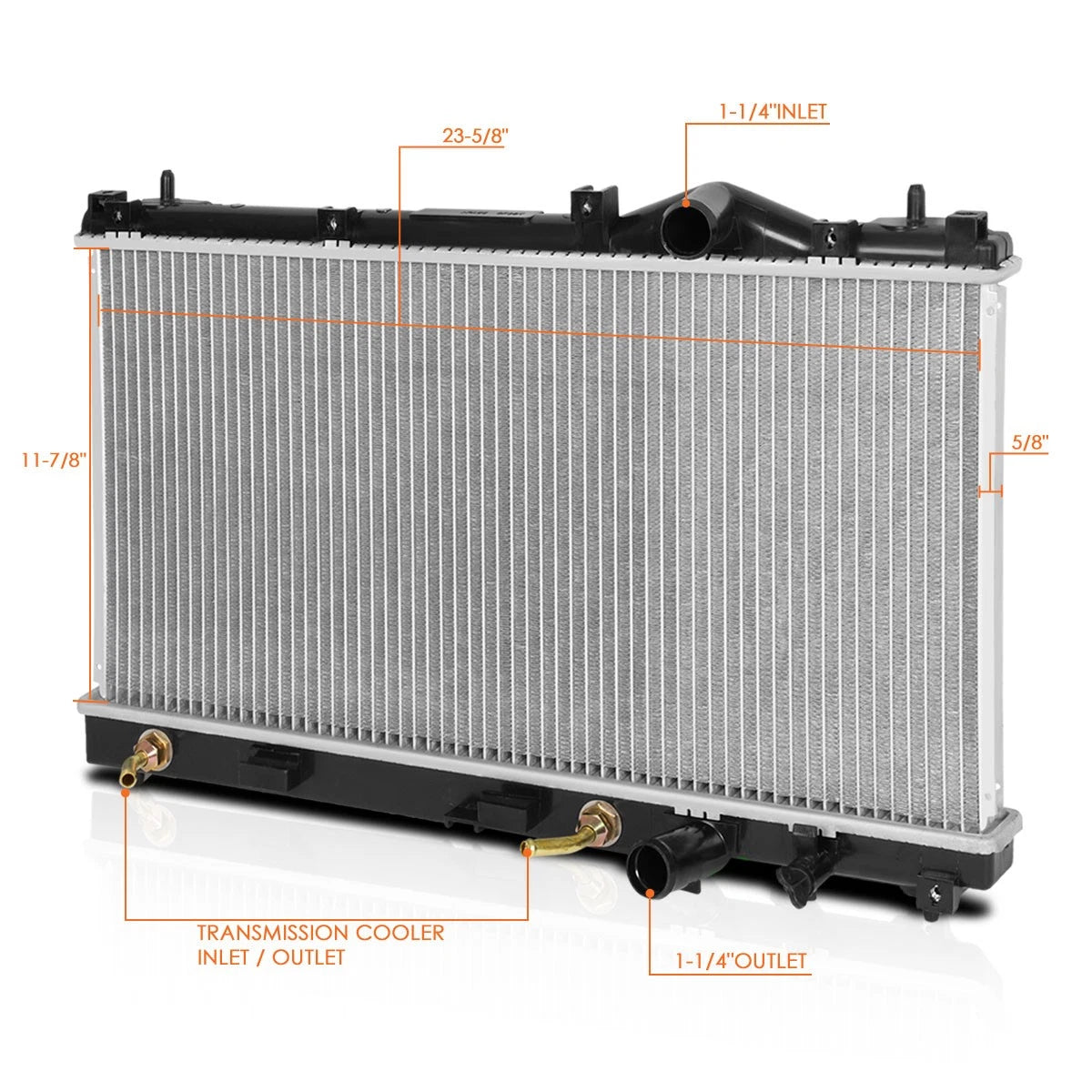 OE Replacement Aluminum Radiator for Chrysler Dodge Neon (1995–1999) DPI-1548