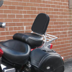 Detachable Backrest Sissy Bar Luggage Rack for Honda Shadow Spirit VT750DC (2001–2007)