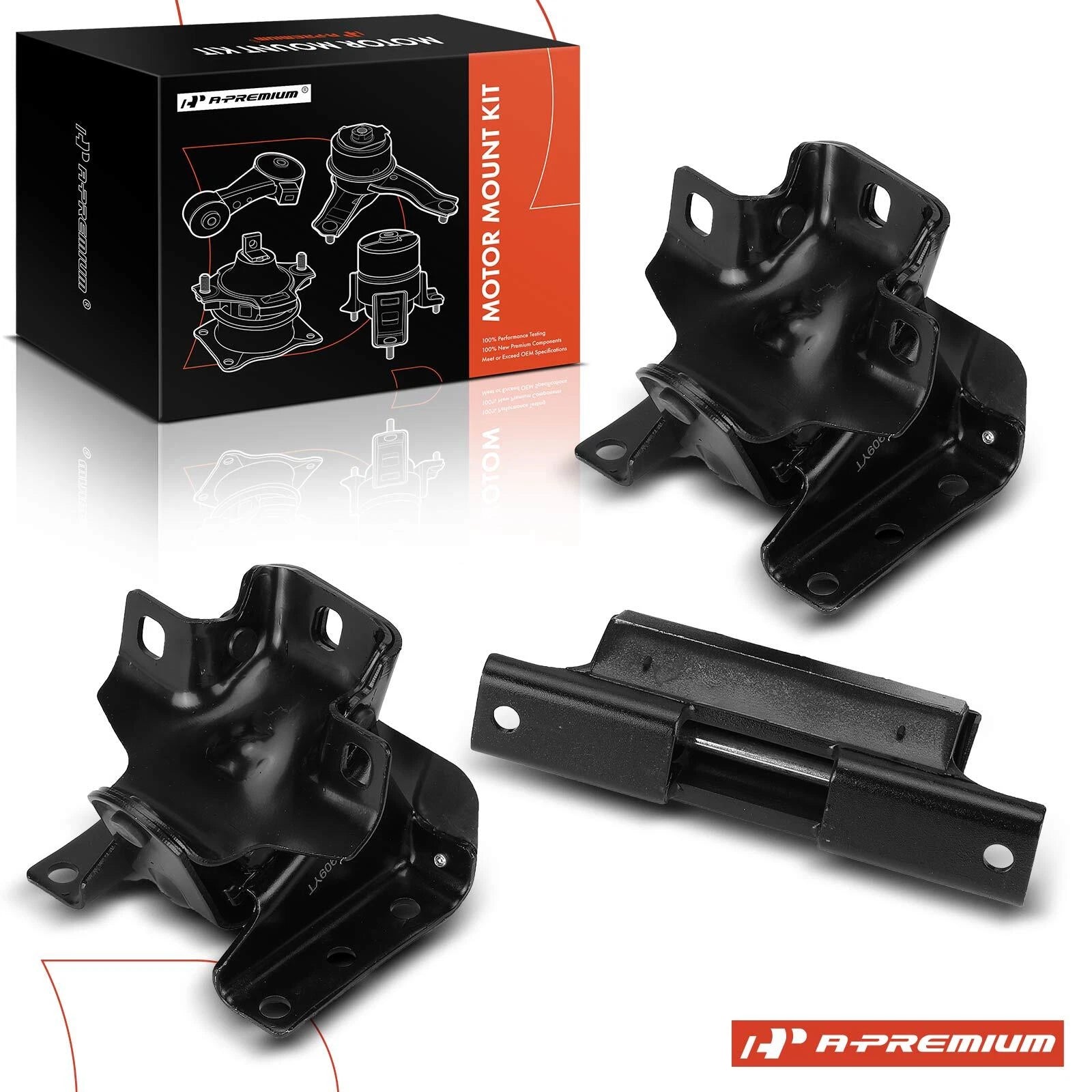 3X Engine Motor & Transmission Mount for Chevy Silverado 1500 (1999â2007)
