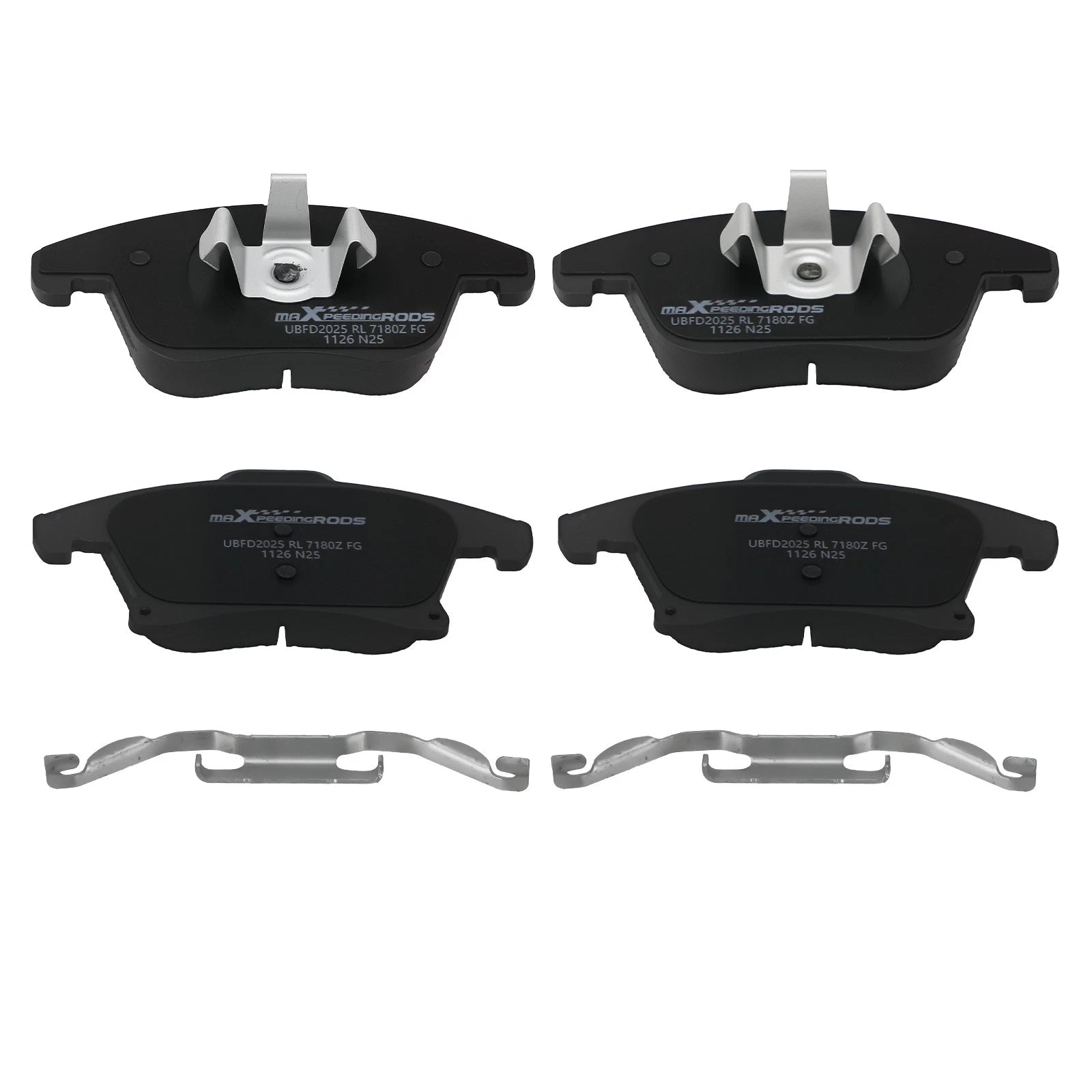 Front Ceramic Brake Pads Set for Ford Police Responder Hybrid  2019-2020 D1653