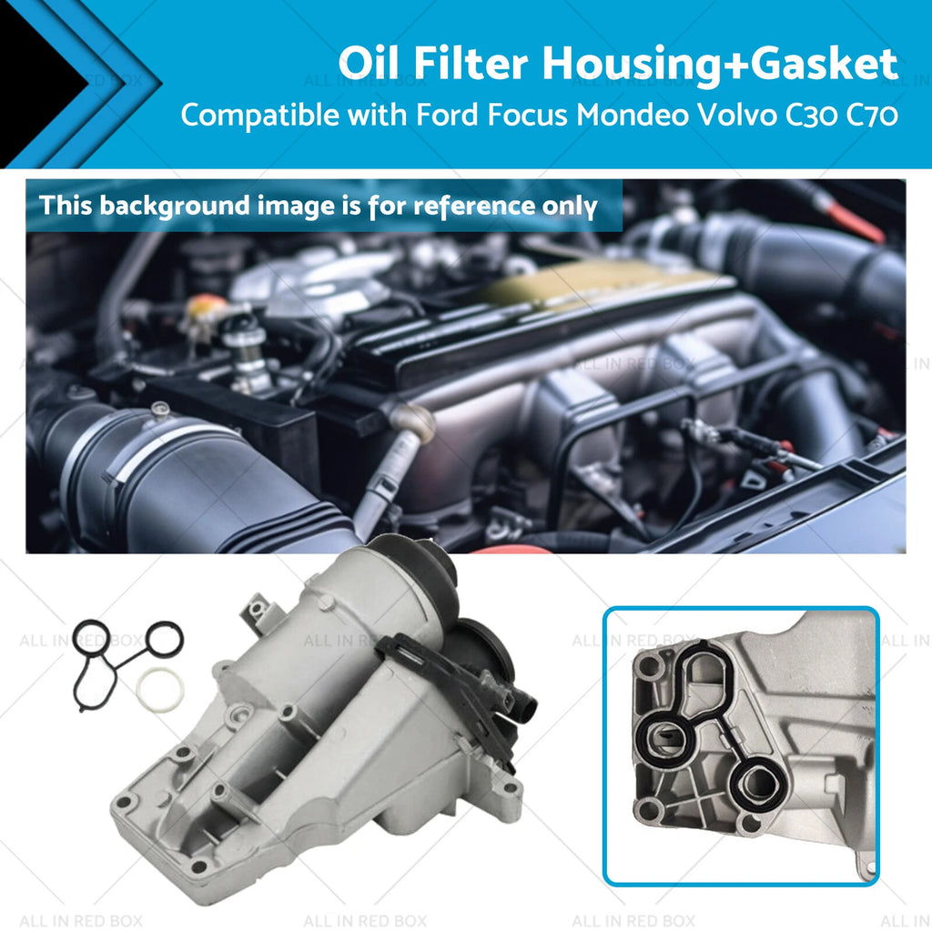 Oil Filter Housing for Volvo C30 C70 V50 (2004–2015) 31338685