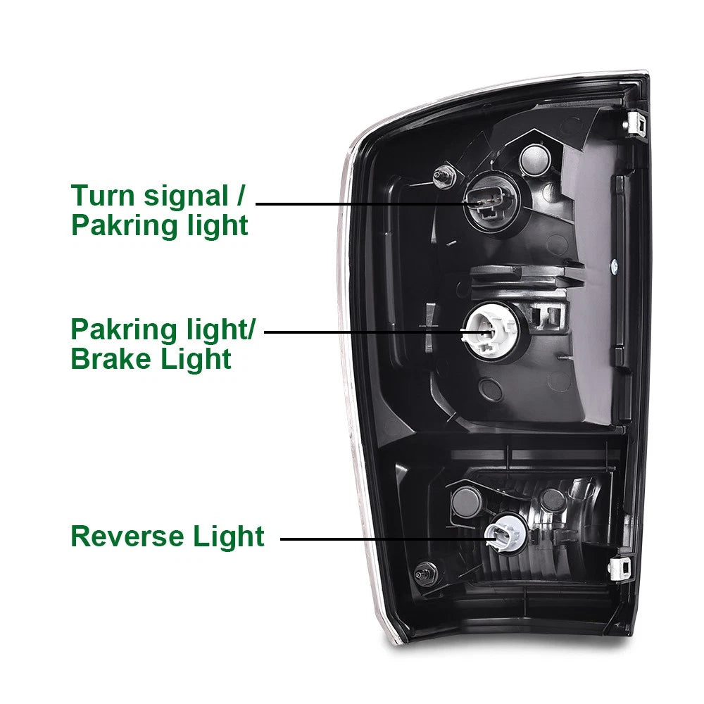 Set of TRD Style Rear Tail Lights for Toyota Tacoma (2016–2021)