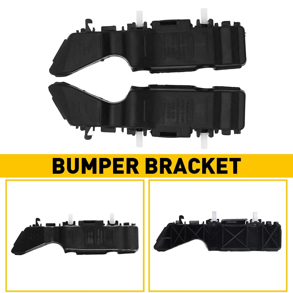Set of 2 Front Bumper Support Brackets for Hyundai Accent (2012–2017)