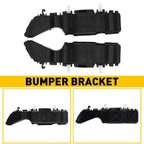 Set of 2 Front Bumper Support Brackets for Hyundai Accent (2012–2017)