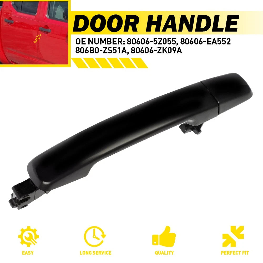 Rear Left Driver Side Exterior Door Handle for Nissan Pathfinder (2005–2008)