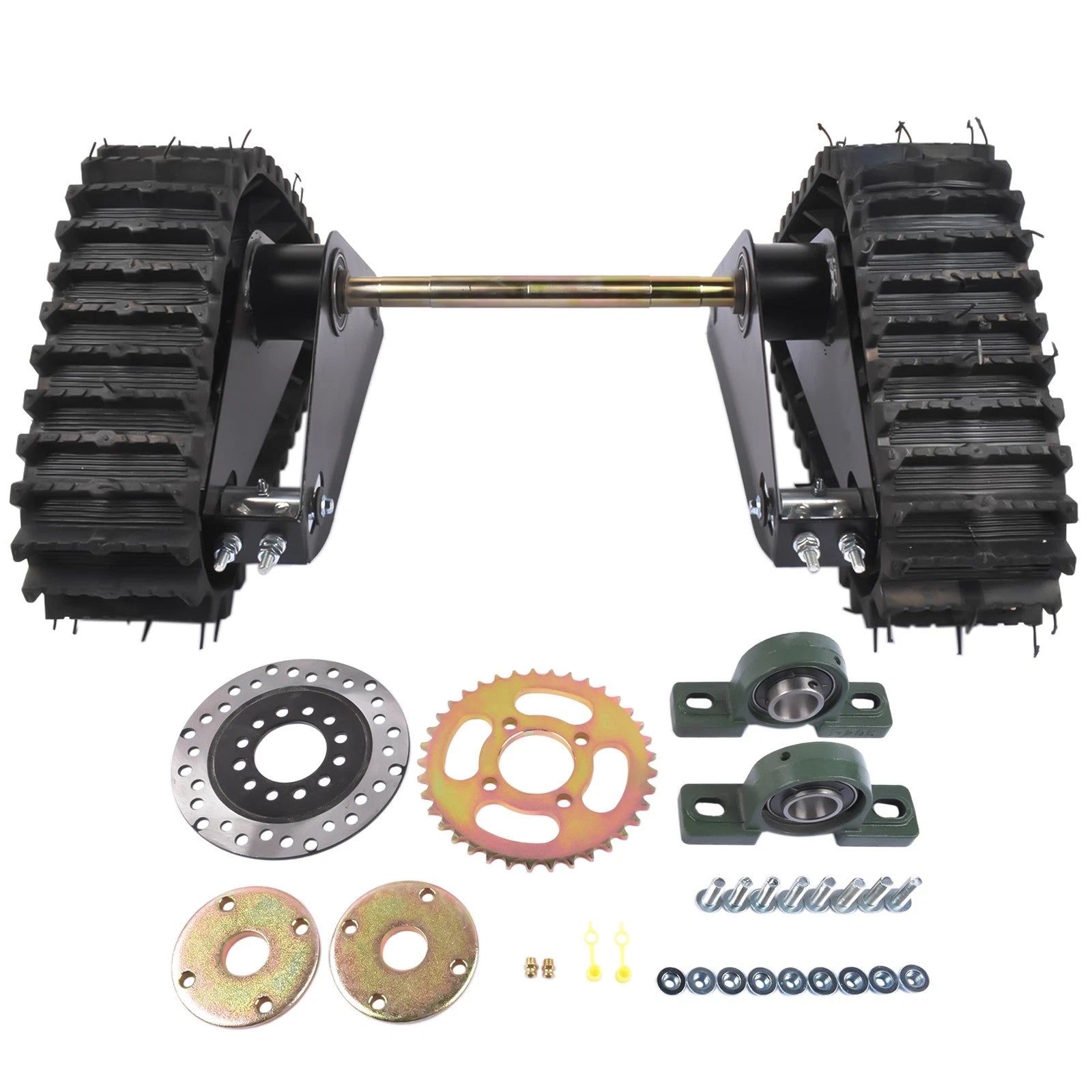 Rear Axle Track Assembly Set for Mountain Motorcycle (Snowmobile Beach)
