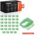 Quarter Belt & Wheel Opening Moulding Retainer Clips for GM Buick (1980–1987)