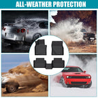 Set of 4 TPE Rubber All Weather Floor Mats for Mazda CX-30 (2020–2025)