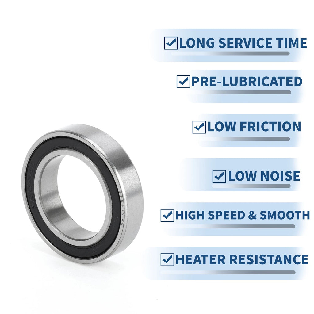 Deep Groove Ball Bearing 6804DD for Scooter Skateboard (20x32x7mm)