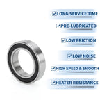 Deep Groove Ball Bearing 6804DD for Scooter Skateboard (20x32x7mm)