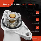 Engine Coolant Thermostat Housing for Chevrolet
