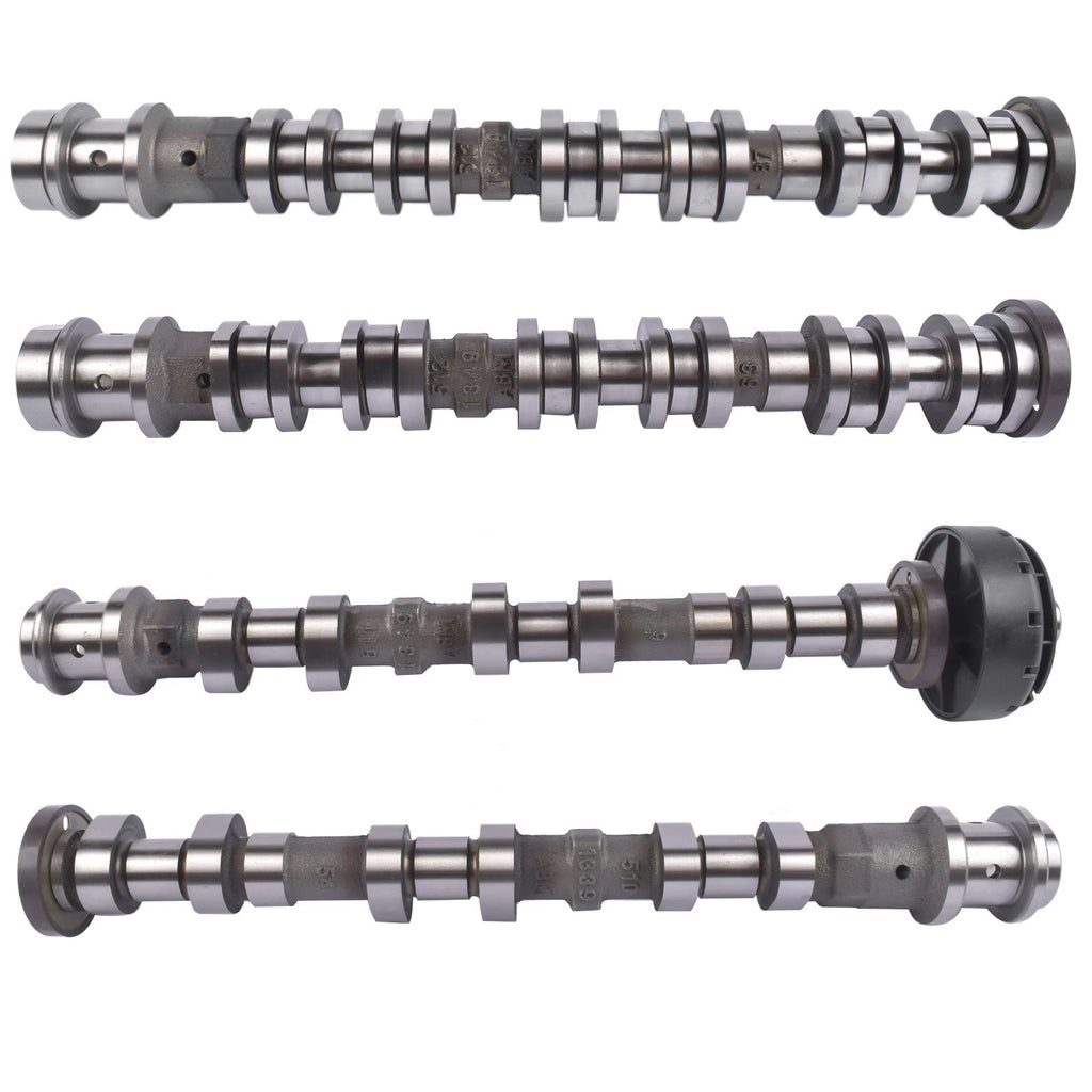 Set of 4 Intake & Exhaust Camshafts for Jeep Dodge Chrysler RAM 3.6L (2016–2025)