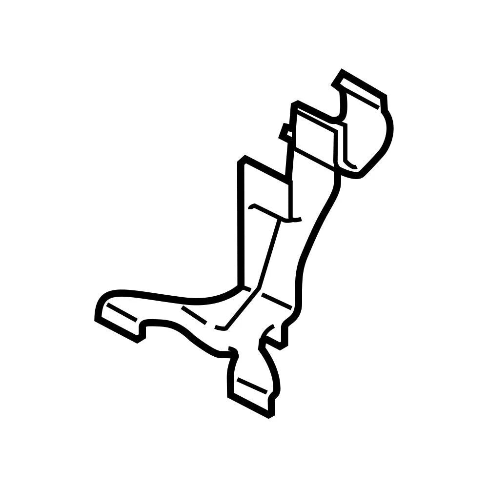 Radiator Coolant Hose Bracket for BMW 740e xDrive (2019–2019)