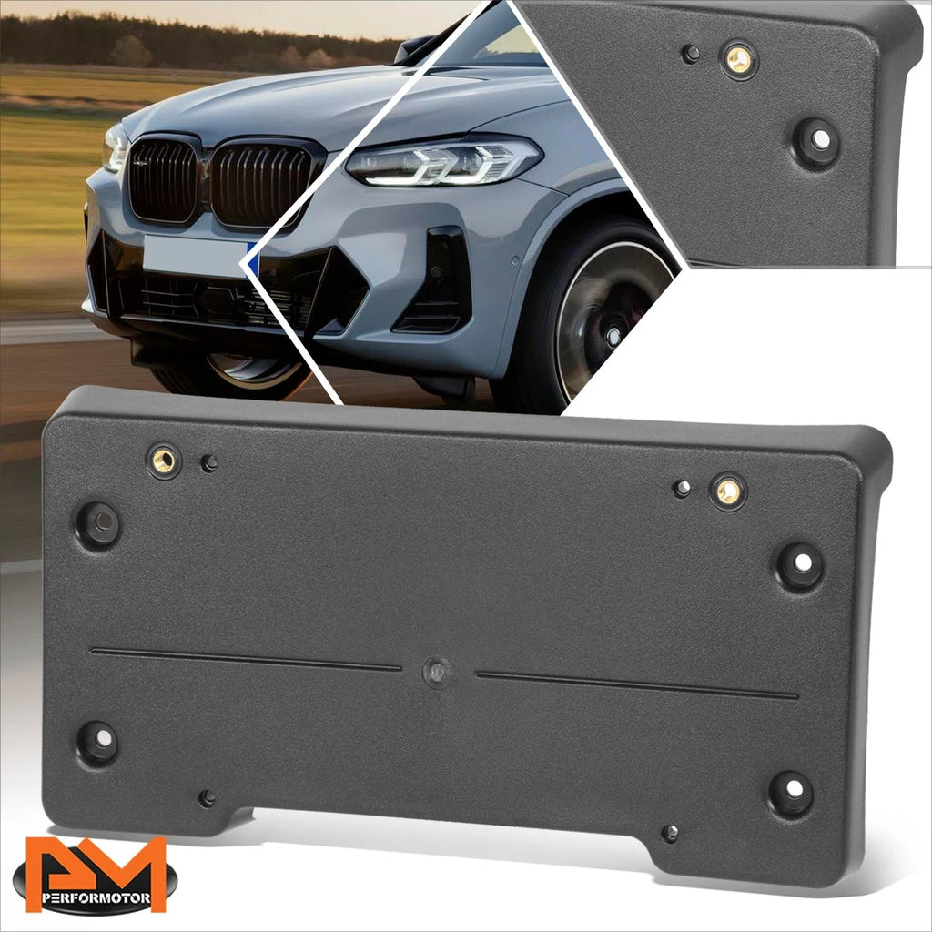 Front License Plate Mounting Bracket for BMW X4 X3 (2022–2024)