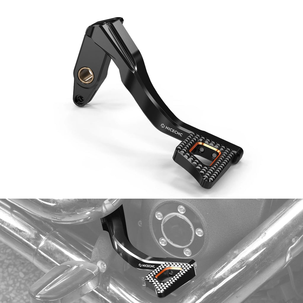 Rear Foot Brake Pedal Lever for Harley Dyna Low Rider FXDL (1993–2012, 2016–2017)