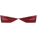 Set of 2 TYC Inner Tail Light Lamp Assemblies for Audi A3 (2006–2013)