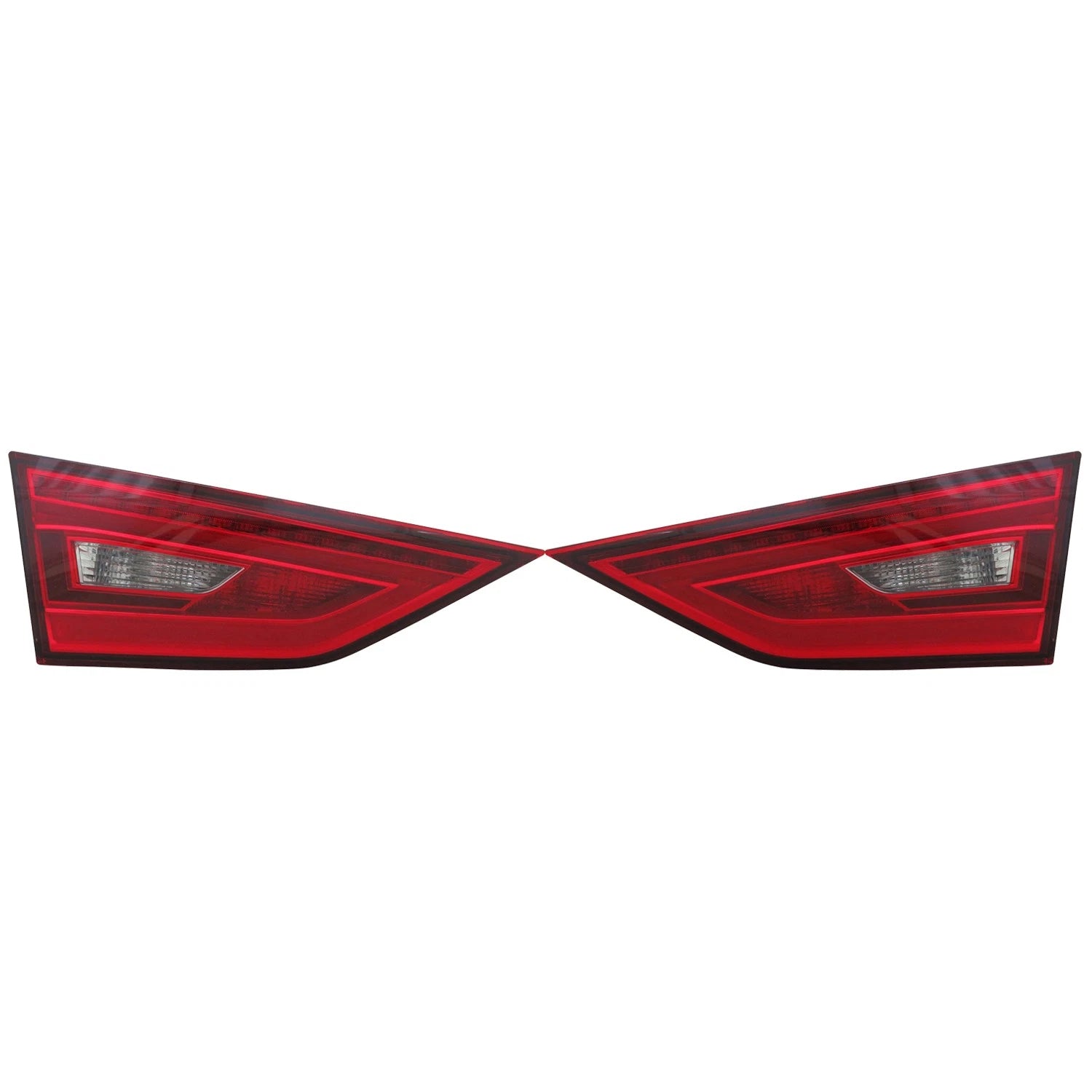 Set of 2 TYC Inner Tail Light Lamp Assemblies for Audi A3 (2006–2013)