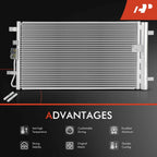 A/C Condenser with Receiver Drier for Kia Seltos (2023-2025)