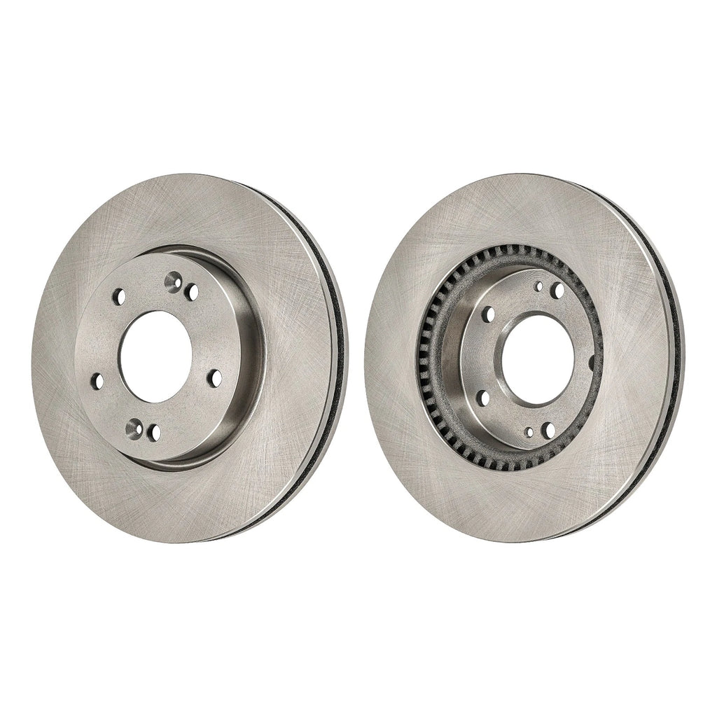 Front Ceramic Brake Pads and Rotors Kit for 2010 Kia Rondo (2010–2010)