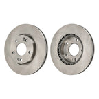 Front Ceramic Brake Pads and Rotors Kit for 2010 Kia Rondo (2010–2010)