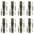 Set of 8 NGK G-Power Platinum Spark Plugs & Coil Boots for F-Series Expedition