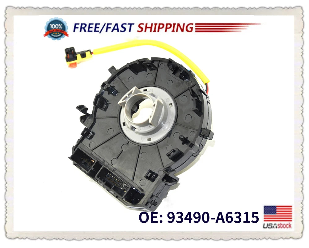 Spiral Cable Clock Spring 93490-A6315 for Kia K7 Optima K5 (2014–2015)