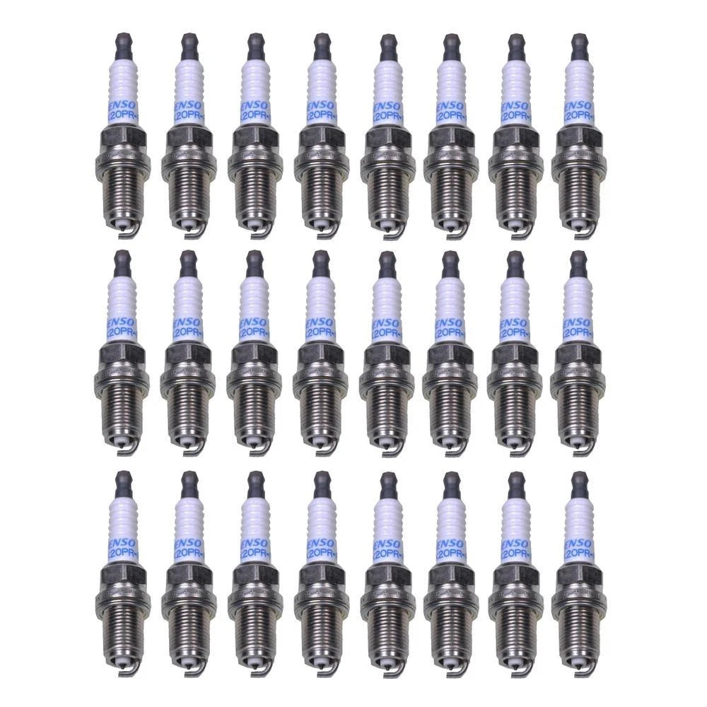 Set of 24 Double Platinum Spark Plugs for Audi Chevy Dodge Jaguar Suzuki VW