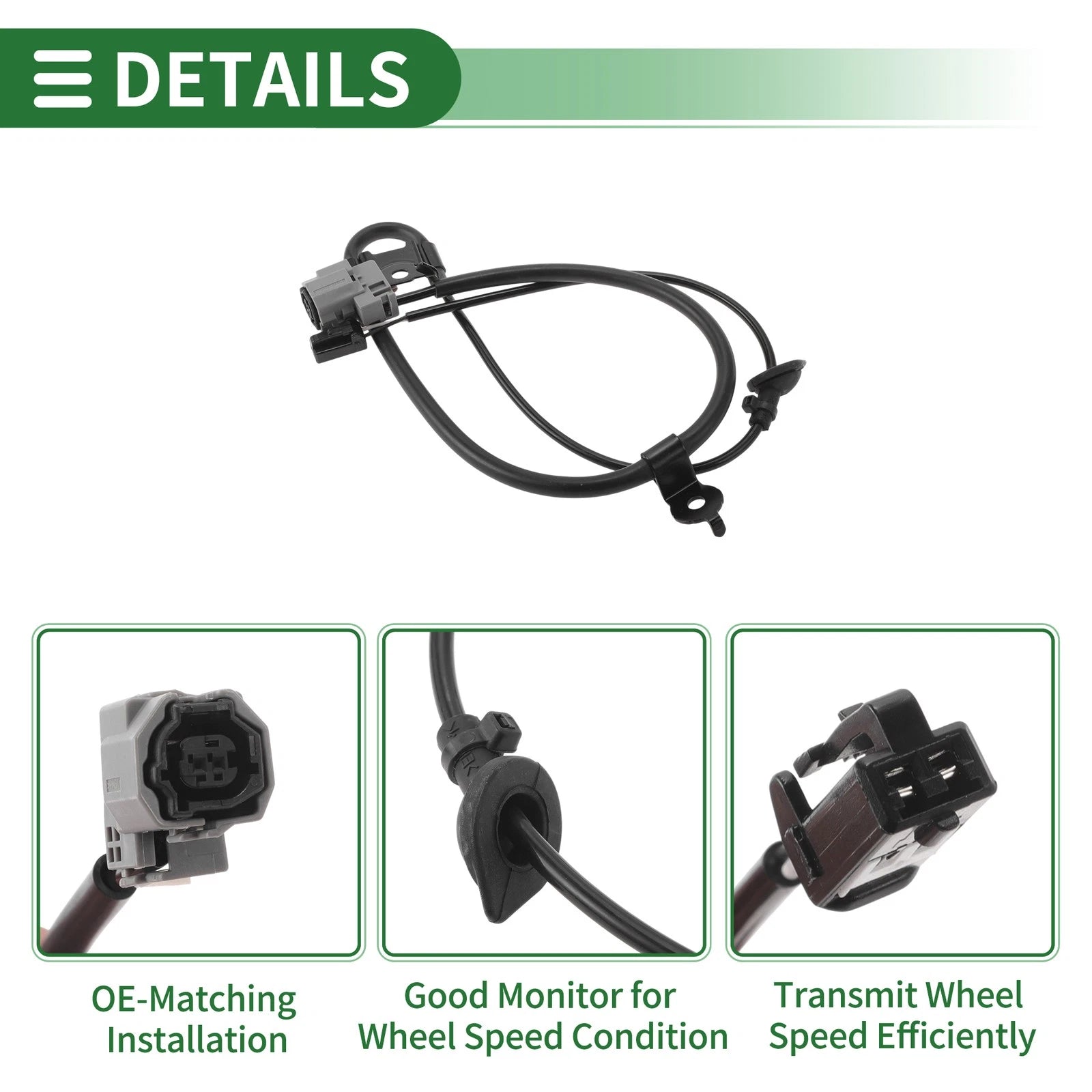 ABS Wheel Speed Sensor No. 895160T010 for Toyota Venza (2009–2015)